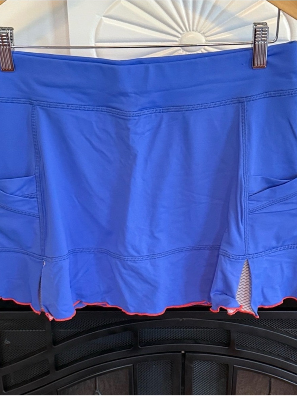 Sofibella Blue Tennis Pickleball Skort Ball Pockets Large